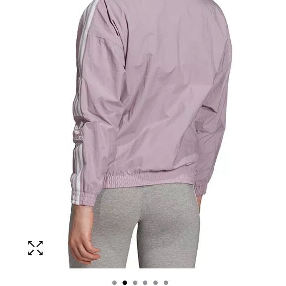 Adidas 3-Stripe Track Jacket Lavender NWT - Picture 11 of 12